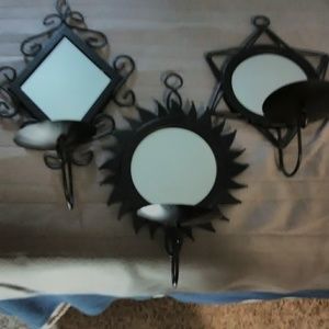 Mirrored sconses